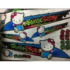 New Striping !!! Stiker Motor Striping Motor Universal Thailook Hello Kity - Mantab