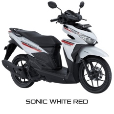 NEW VARIO 125 ESP CBS - SONIC WHITE RED KOTA BALIKPAPAN