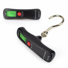 NEWACALOX 50 Kg X 10g Mini Portable Electronic Scale Berat Luggage Scale Digital Travel Hanging Hook Skala-Intl