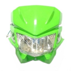 Next Batok - Kedok Lampu Depan Motocross Model KLX 150 - Hijau