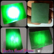 NGGA PAKE MAHAL MAHALAN !!! GIOK BRAZIL SUPER NATURAL HQ- Hijau Mulus No Crack & Serat Air ( Bahan Lebih Besar Dan Hijau )