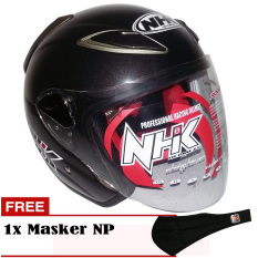 NHK R6 Solid - ABS - NHK R6 778 - Abu Abu + Gratis Masker NP