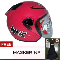 NHK R6 Solid - Pink + Gratis Masker NP