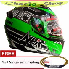 NHK RX9 Moeex Moffler Gratis Rantai Anti Maling (Green Flo)
