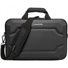 Niceebag EVA Multi-fungsional Briefcase Multi-compartment Tas Tangan 15.6 Inch Laptop Casing Kurir Tas Termasuk Tali Bahu untuk macBook/Acer/Ponsel/Dell Alienware/Lenovo/Pria/Wanita-Internasional