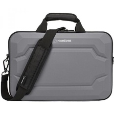 Niceebag EVA Multi-fungsional Laptop Briefcase Multi-compartment Tas Tangan 15.6 Inch Laptop Casing Kurir Tas Sertakan Tali Bahu untuk MacBook/Acer/Ponsel/Dell Alienware/Lenovo/Pria/Wanita-Internasional
