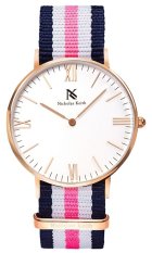 Nicholas Keith Elizabeth 36MM NK8106 - Blue White Pink