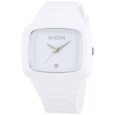 Nixon Pria A139-100 Karet Analog Putih Tombol Penyetel Jam Tangan-Internasional