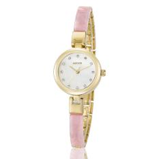 Nonvoful KEZZI Merek 2016 New Mewah Wanita Jam Tangan Wanita Berkualitas Tinggi Fashion Jam Tangan Kasual Montre Homme Steel Relogio Feminino (pink)