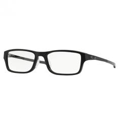 Oakley Ophthalmic Optical Chamfer (A) OX8045 - Satin Black (804501) Size 55 Clear
