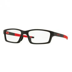 Oakley Ophthalmic Optical Crosslink Pitch (A) OX8041 - Satin Black (804109) Size 56 Demo Lens