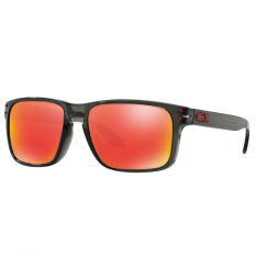 Oakley Sunglasses Holbrook (A) Oo9244 - Grey Smoke (924404) Size 56 Ruby Iridium