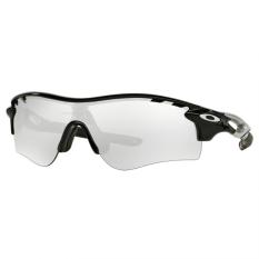 Oakley Sunglasses Radarlock Path Oo9181 - Polished Black (918136) Size 38 Clear Blk Ird Photo Activated
