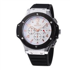 Oanda MEGIR Jamuan Olah Raga Luar Ruangan Di Luar Jam Authentic Fashionwaterproof Jam QUARTZ Jam Tangan Pria dan Wanita Beberapa Model 3002g (hitam) -Intl