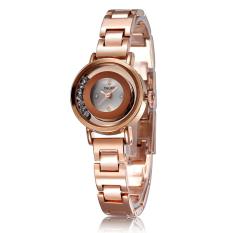 Oanda Yaqin Yaqin Asli Jam Tangan Berlian Wanita Pasir Putih Kas Jam Tangan Mawar Emas (Gold)