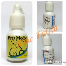 obat tetes telinga - pet medic ear drop