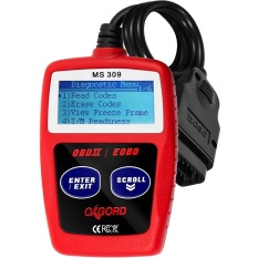 OBD2 Scanner DAPAT OBDII Kode Reader Scan Alat untuk Lampu Mesin Cek Universal Alat Diagnostik untuk Review Mobil SUV Truk Van (MS309)