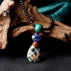Old 1000 Rotan Musim Panas Kalung Pendek Folk Gaya All-Match Minimalis Fashion Yunnan Aksesoris Perhiasan Rantai Klavikula Rok Perempuan-Intl