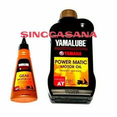 YAMALUBE POWER MATIC 10W40 AT 0.8L DAN YAMALBE GEAR 100 ML