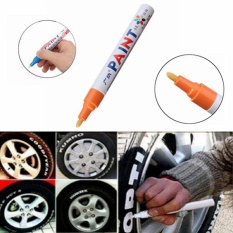 Orange Universal Cat Waterproof Spidol Permanen Mobil Ban Ban Berbasis Minyak untuk Trye Pernikahan-Intl