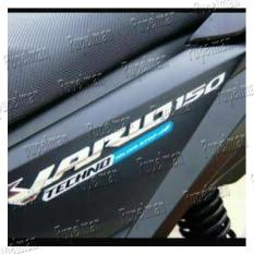 ORIGINAL 2PCS Emblem Logo Aksesoris Motor HONDA VARIO 150 Emblem Logo Bodi Body Mobil Metal Sticker Stiker Motor Vario Asesoris Motor Acessoris Motor Vario