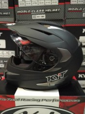 ORIGINAL helm kyt enduro 2 visor solid