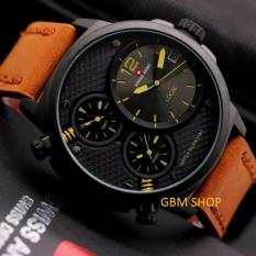 Original Jam Tangan Pria Swiss Army Triple time