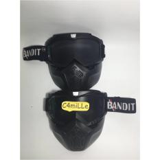 ORIGINAL - MASKER CROSS GOOGLE MASKER - KACAMATA CROSS BANDIT RETRO HELM