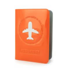 Original Passport Wallet Dompet Pasport Passport Holder Organizer Travel Serbaguna Multifungsi Waterproof Orange