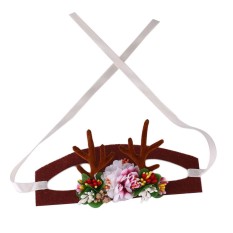 Oscar Toko Produk Berkualitas Tinggi Festival Natal Modis Anjing Headwear Tali Tanduk Kostum Kecil-Internasional
