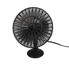 Oscar Store Sucker 12V Black Plastic Metal Mini Fan For Car Automobile Truck Vans Caravans