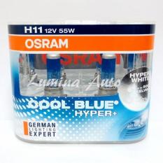 Osram Cool Blue Hyper PLUS H11 55W (CBH ) - Lampu Mobil Putih 5000K