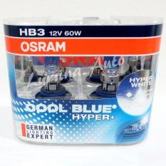 Osram Cool Blue Hyper PLUS HB3 60W (CBH ) - Lampu Mobil Putih 5000K