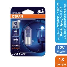 Osram Lampu Depan Motor Honda Spacy 2012-2015 - 62337CB 35/35 12V P15D-25-1 Cool Blue
