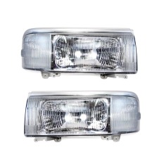 OTOmobil Head Lamp Lights Suzuki Futura 1994-1997 List Silver - SU-SZ-20-1959-A5-6B - Set