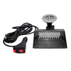 Autofriend Lampu LED Dashboard 12 Sirene Polisi Variasi Aksesoris Interior Mobil - AI-LL-117-LAMPU-LED-DASBOARD-12 - Biru/Merah