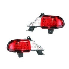 Autofriend LED Bumper Pajero Sport 2008-2012 Variasi Lampu Aksesoris Mobil - AI-MS424 - Putih/Merah
