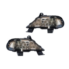 Autofriend LED Bumper Pajero Sport 2008-2012 Variasi Lampu Aksesoris Mobil - AI-MS424 - Smoke