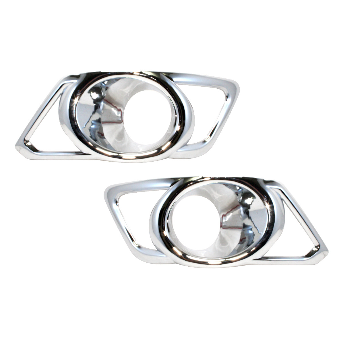 Autofriend Ring Fog Lamp Cover Suzuki Wagon R 2013 2014 Pelindung Variasi Aksesoris Mobil Modifikasi - AI-CBB3146