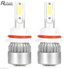 Sepasang Persegi Panjang 72 W 9004 DC9V-36 V 7600LM Mobil Lampu LED 6000 K Cahaya Putih-Intl
