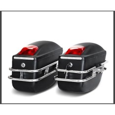 Pasangan dari Kotak K6 Motor Modifikasi Side Box ABS dengan Lampu Side Box Pangeran Mobil Sisi Kotak Eagle raja Dimodifikasi Side Box-Intl