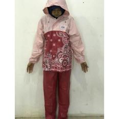 PALING DISUKA PALINHG DICARI Jas Hujan Stelan Batik Sekar Rain City - 69132 ( baju dan celana ) TERLARIS