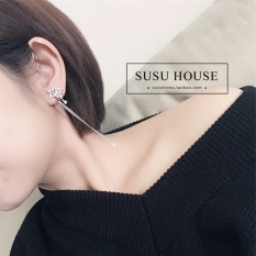 Palsu Anting Model Panjang Rumbai Anting