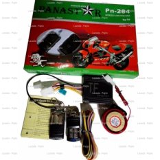 Panastar Alarm Motor + Remot + Cara Pasang Pengaman Kunci Anti System Stater Starter Search Sirine Anti Air Waterproff