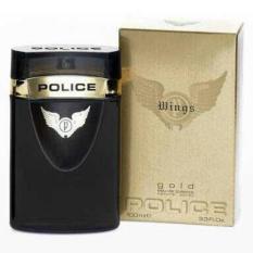 Parfume Original Police Gold Wings EDT 100 Ml ~ No Box