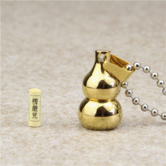 Kalung Liontin Labu Baja Titanium