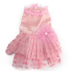 Stainless Steel Buah Anjing Peliharaan Kucing Pernikahan Tutu Dress Anak Princess Renda Skirtapparelcostume Pakaian-Intl