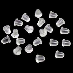 Penutup Anting Penahan Giwang Karet Tusukan Aksesoris Murah ( 10 pcs )