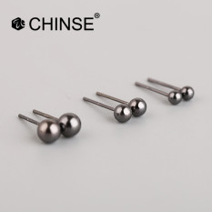 Anting Jepang atau Korea Selatan Perak Angin Sederhana Kuku Tulang