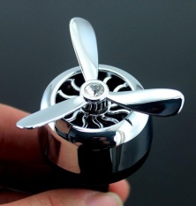 Parfum Diffuser Air Force 3 Propeller Bentuk Penyegar Udara Vent Klip Mobil Decor-Intl